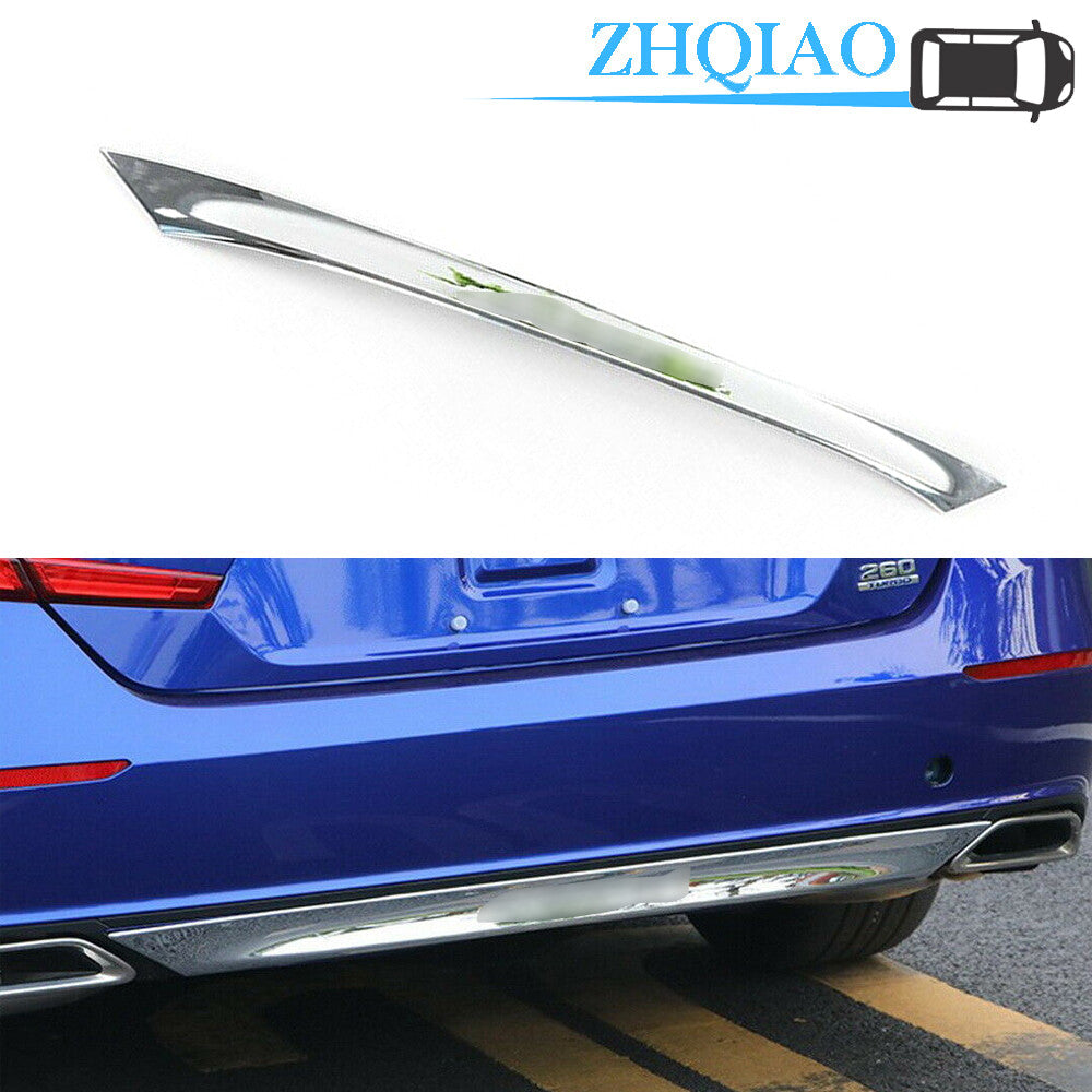 1PC Chrome Rear Trunk Lid Bumper Molding Cover Trim Fits for Honda Accord 2018 2019