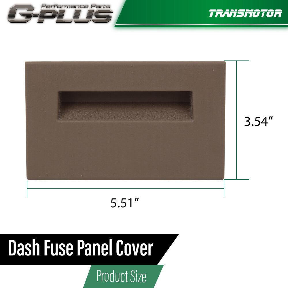 Fits for GMC Trucks 1988 - 1994 Beige Dashboard Fuse Panel Cover Replacement - v