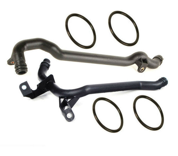 1 SET Water Pump Coolant Pipe Hose With O-Rings For X3 X5 325xi 330xi v