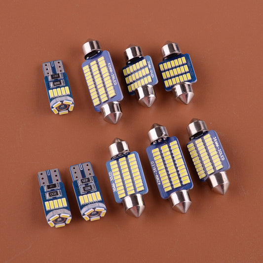 LED Interior Lights Bulbs Package Kit Fit for for Lexus IS200 IS300 2001-2005 v