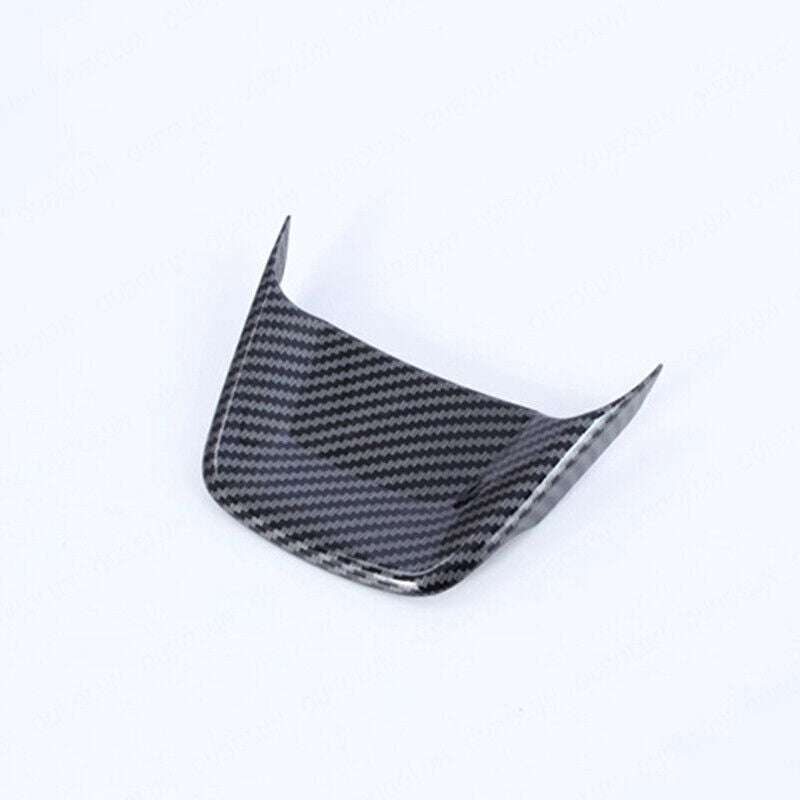 Carbon Fiber Look Steering Wheel Trim Cover Frame for Toyota for Sienna 2021 2022