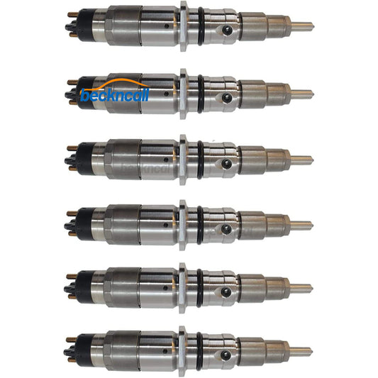 6x Fuel Injector 6754-11-3100 for Komatsu 6D107 Engine PC300-8 QSL8.9