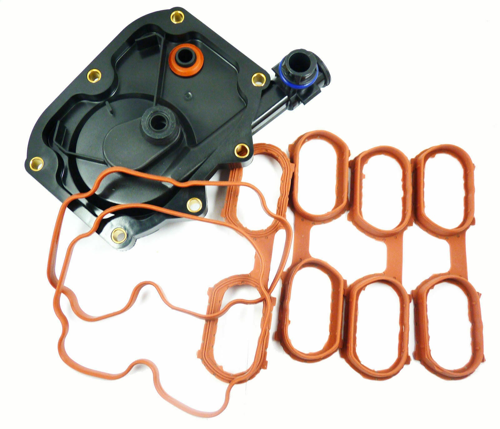 for BMW X5 V8 SE 11617508541 New Engine Inlet multiplex Cover and Gasket 1 SET