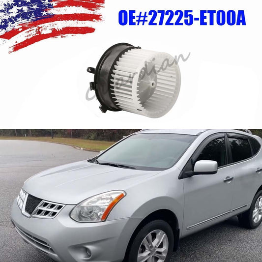 1x A/C Heater Blower Motor 27225-ET00A for Nissan Sentra Rogue Select Rogue