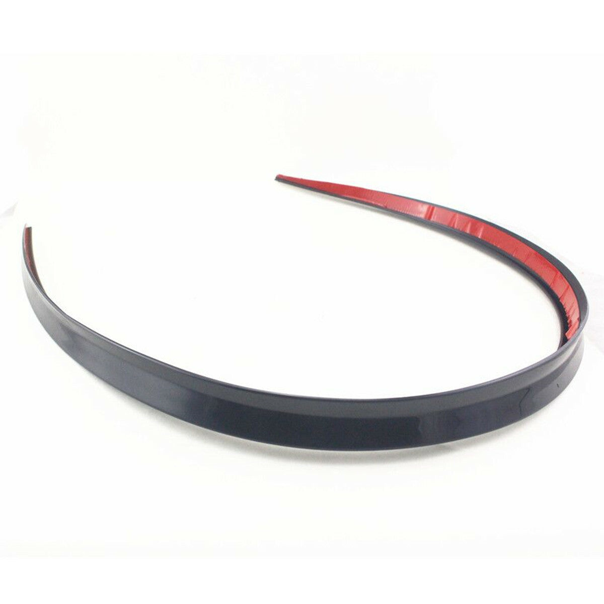 1.2m 47in Accessory Car Rear Wing Lip Spoiler Tail Trunk Roof Trim Sticker Decor Q