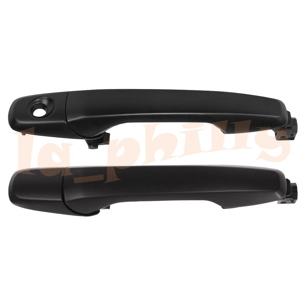 2x Fits 2011-2017 for Ford Explorer Front Right Left Exterior Door Handle Black