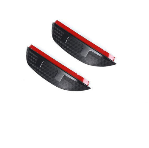 Rear View Mirror Carbon Fiber Fit for BMW X2 F39 2018-2021 ABS Rain Eyebrow Trim