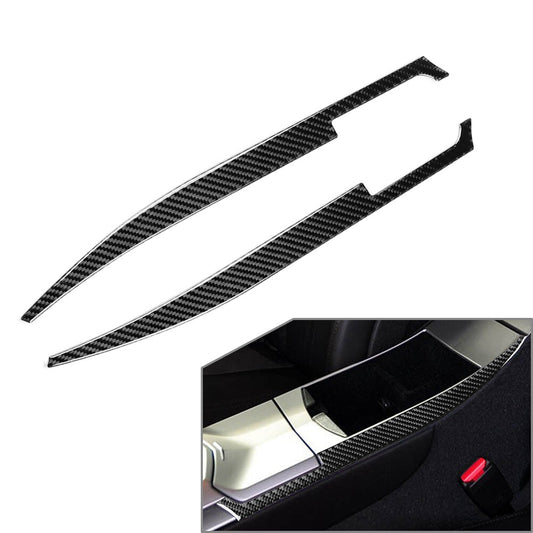 2x Center Console Armrest Box Side Panel Trim Black for Cadillac CTS 2008-2013