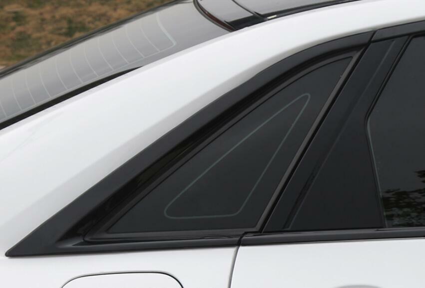 for Cadillac CT4 2020-2023 Black Steel Car Window Sill Molding Strip Cover Trim