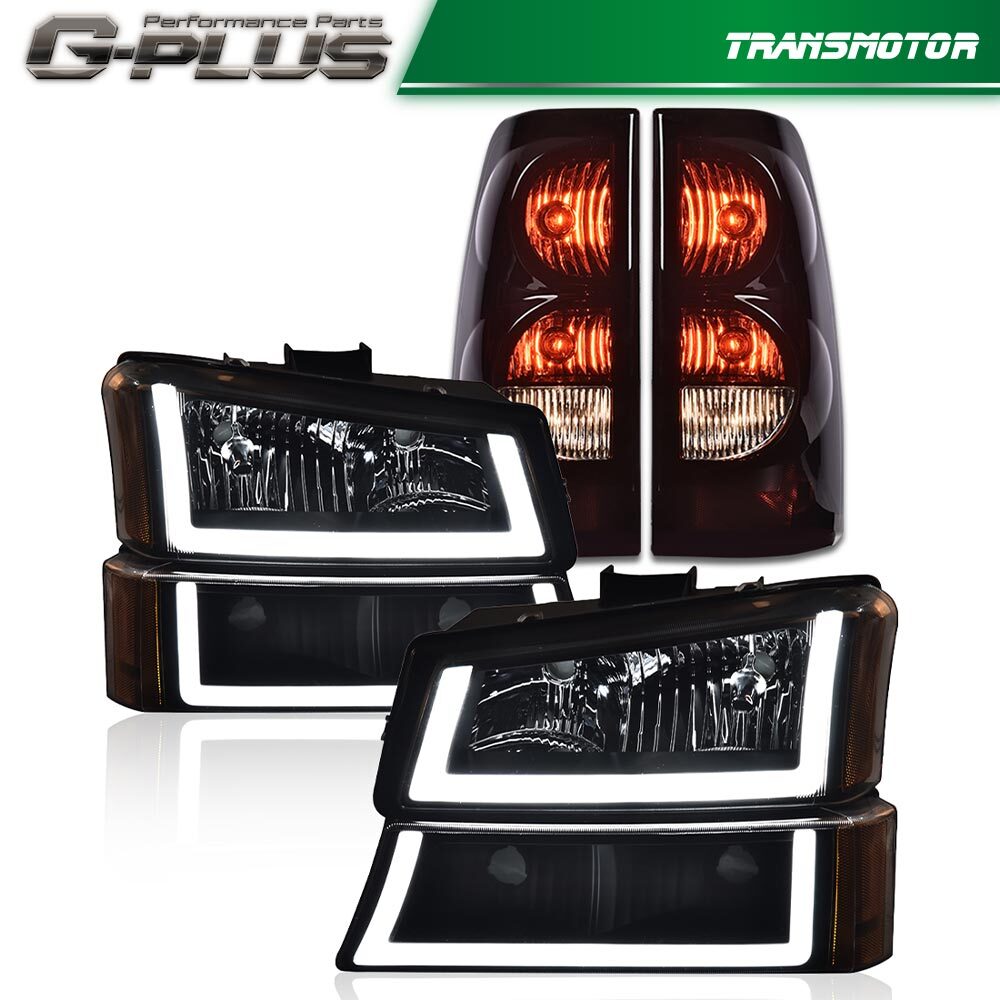 Black Jade/Bright LED White Water + Small Whitening 03-06 Black and White Silverado 1500 2500- v