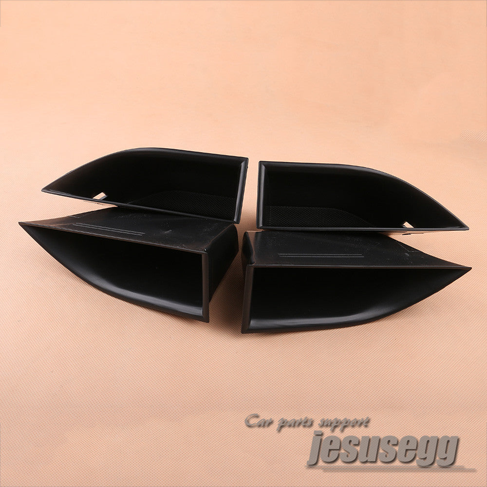 Inner Side Door Storage Box Organizer Holder 4pcs for Range Rover Evoque 2012-15 Q