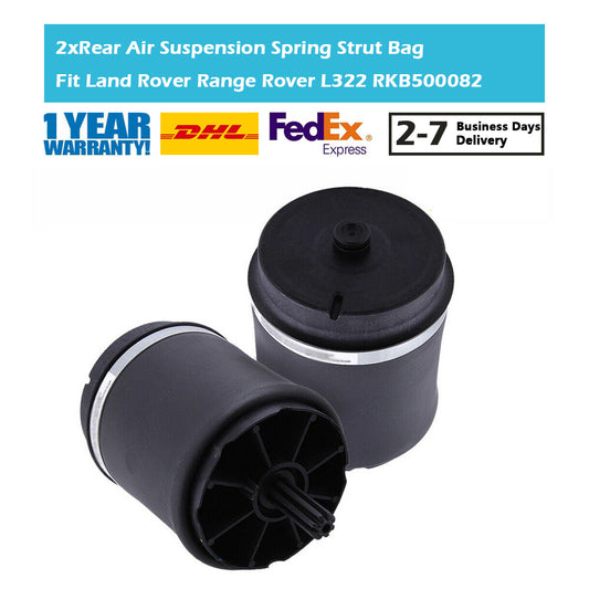 Pair Rear Left Right Air Suspension Spring Fit for Land Rover for Range Rover L322 03-12