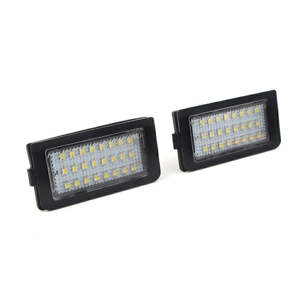 2x LED License Number Plate Light Fit 1995-2001 for BMW E38 7 Series CanBus 24-SMD