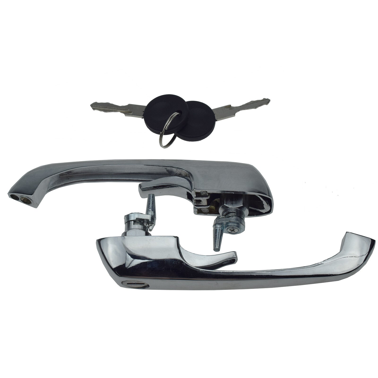 A pair of door handles with key 211837205N suitable for Bus Van Type 2 69-79 Thing- v