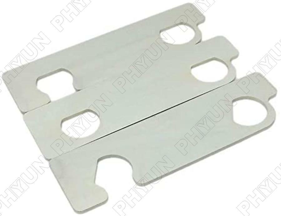 Silver Aluminum Center Console Gear Transmission Cover Trim for Humme H2 2003 - 2007- v
