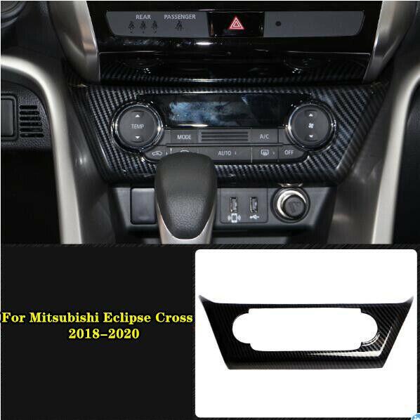 Carbon Fibe Console Air Conditioner Switch Cover for Mitsubishi Eclipse Cross