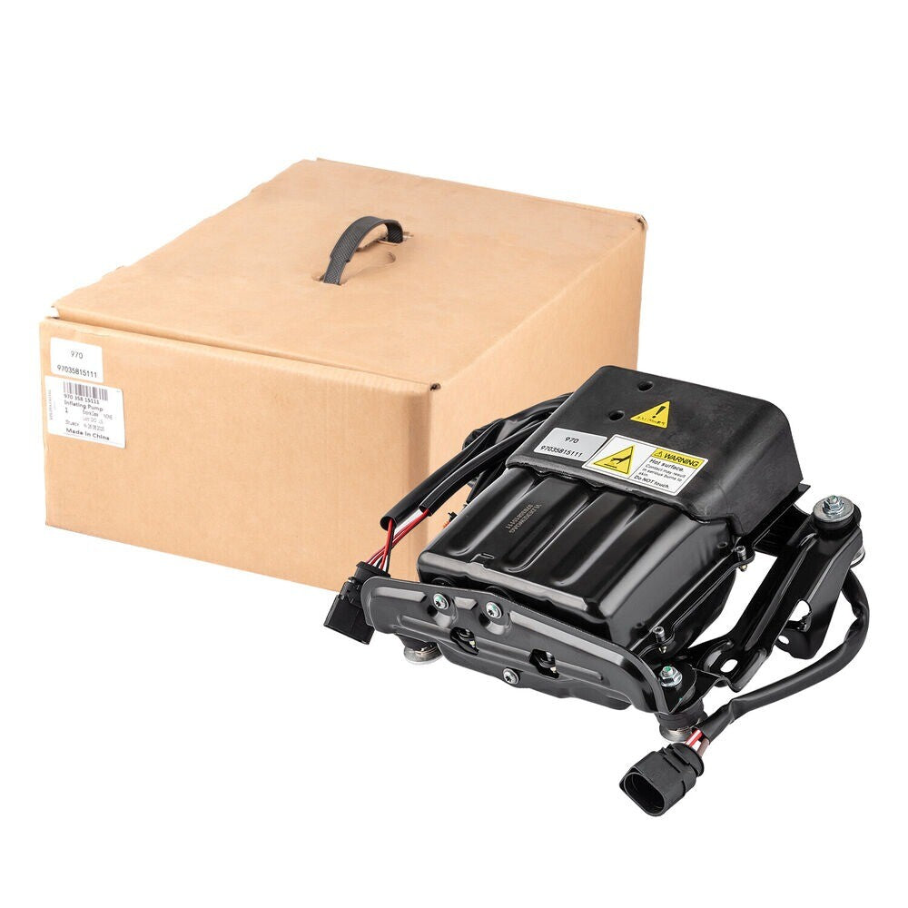 Air Ride Suspension Compressor Pump W/ Cage for Cayenne 970 2009-2016 n