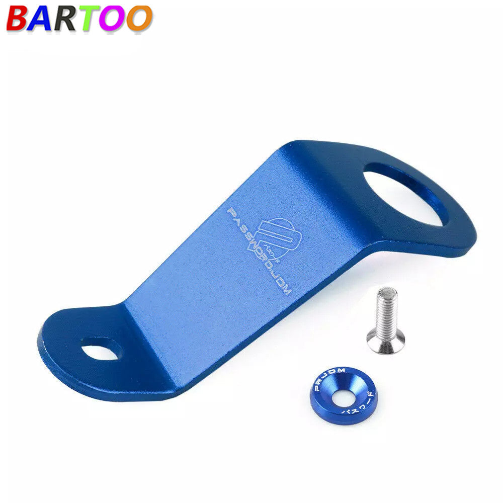 For EG EH 92-95 Car Billet Radiator Stay Mount Bracket Aluminum Blue Q