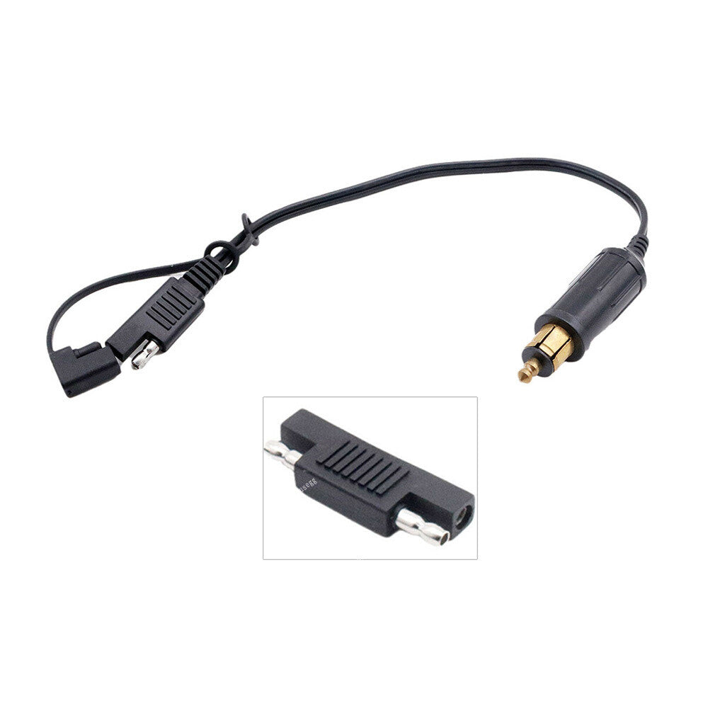 DIN Powerlet Plug to SAE Adapter Connector Cord Cable for BMW Motorcycle Q