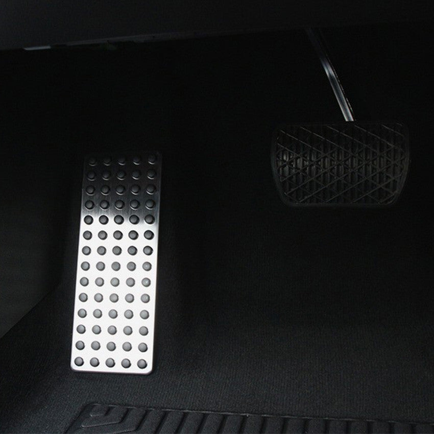 Steel car footrest pedal cover suitable for A, B, C, E, GLC-Class - n