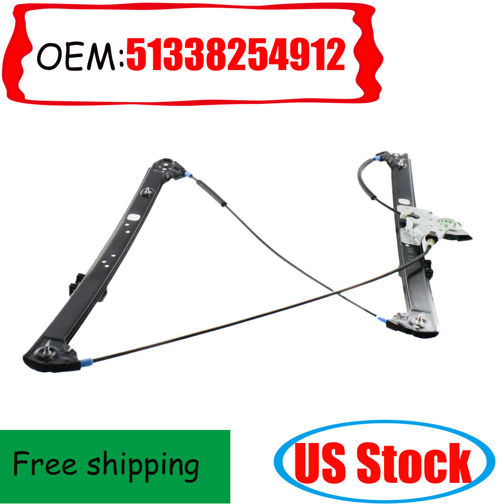new front right window regulator, fits 2000-2006 X5 51338254912 - n