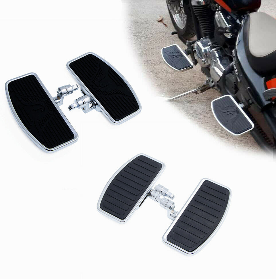 Adjustable Front Driver Floorboard Footboards Footrest for Harley Sportster Dyna Q