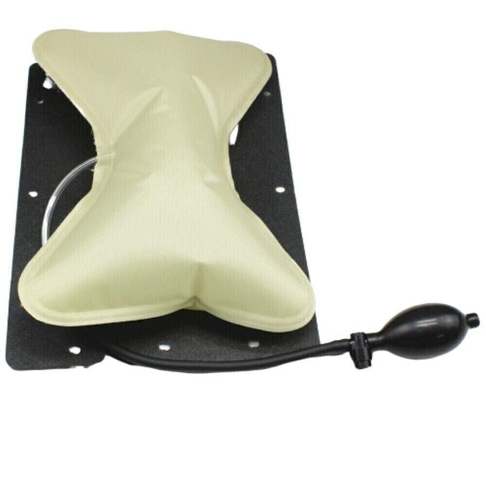 1pc Hand Pump Inflatable Car for Seat Back Pillow Comfortable Lumbar Support Cushion n