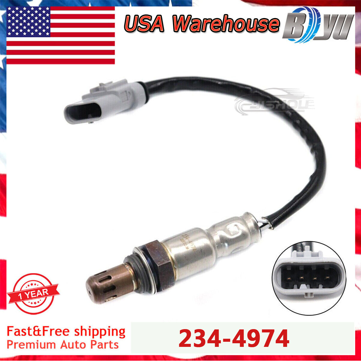 Downstream New Oxygen Sensor for Cadillac for Escalade for Corvette for Chevrolet 234-4974