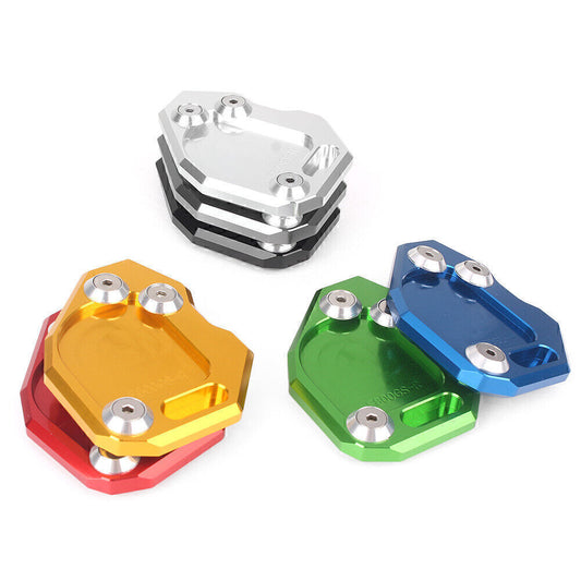 Motorcycle Side Stand Kickstand Plate Pad Fit for BMW F800GS 2008-2014 09 10 Q