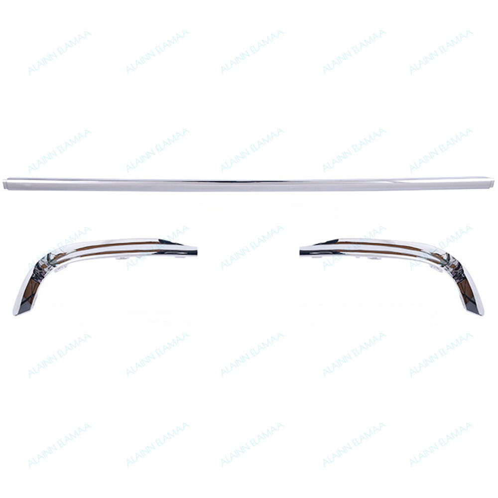 3pcs Rear Bumper Molding Trim For 2020-2022 for Mercedes for Benz GLC W253 GLC300 220 Q