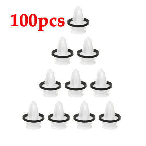 100Pcs Door Trim Panel Clip With Sealer W713297S300 for Ford C-Max Escape Fusion Q