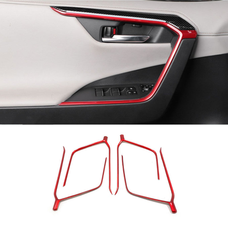 for Kia Carnival 2022-2023 Carbon Fiber ABS Door Handle Bowl Molding Cover Trims v