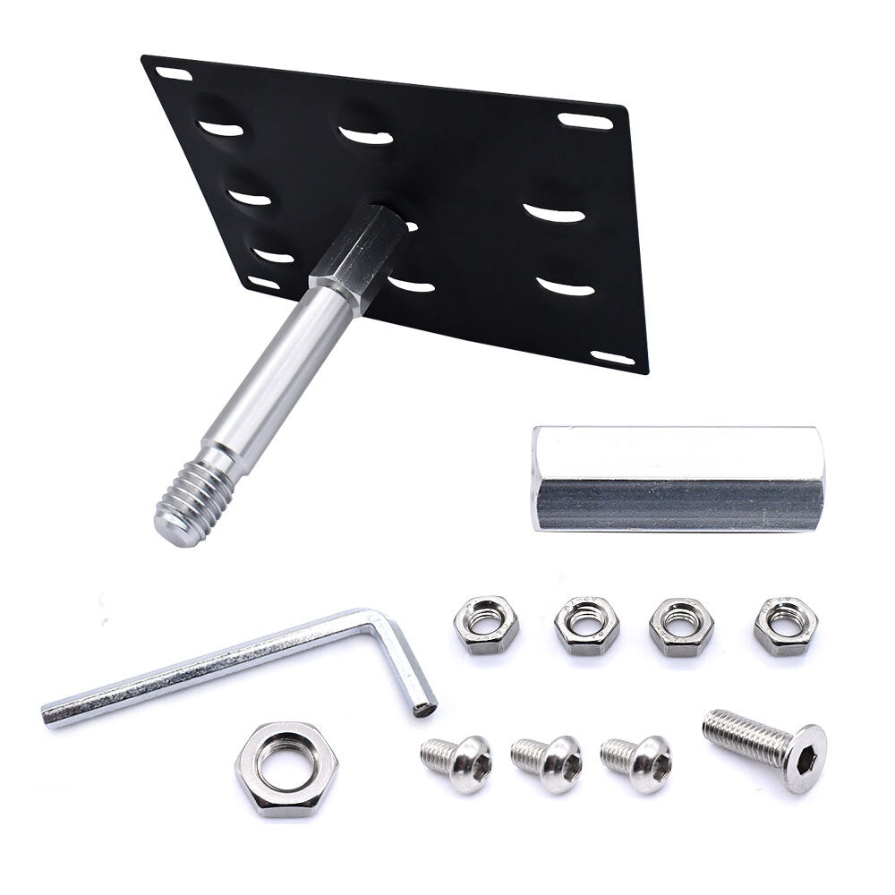Suitable for 2022-25 for Golf MK8 GTi bumper tow hook license plate mounting bracket - n