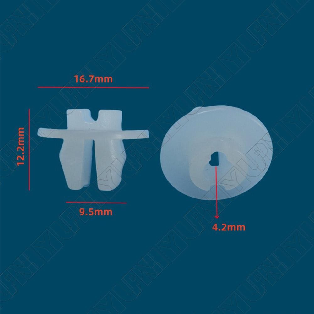 15Pcs Headlight Mounting Grommet Nut Clips 9018905142 for Toyota for Lexus 2000-2015
