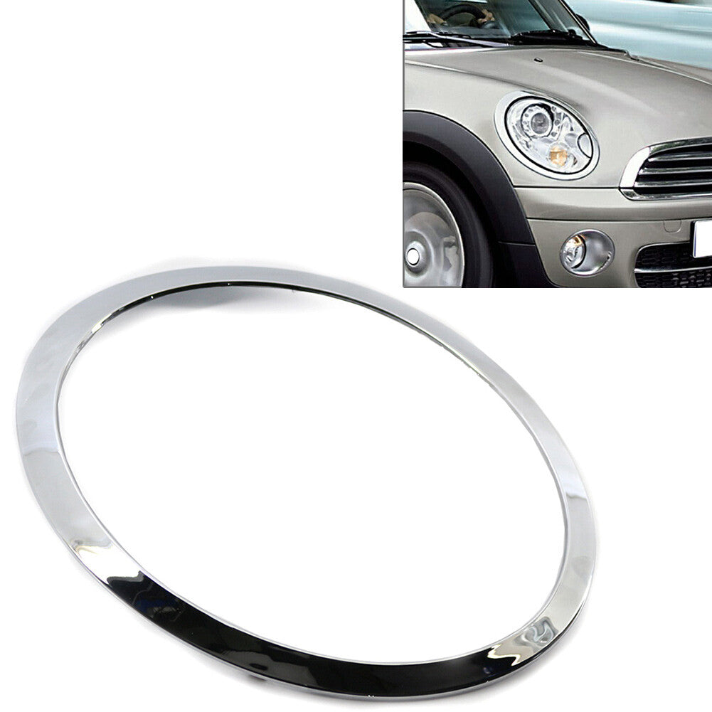 Chrome Headlight Trim Ring for BMW for MINI R55 R56 R57 R58 R59
