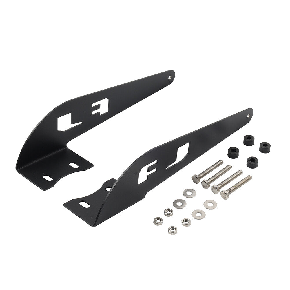 Pair Straight/Curved Light Bar Mount Bracket for Toyota FJ Cruiser 2007-2014