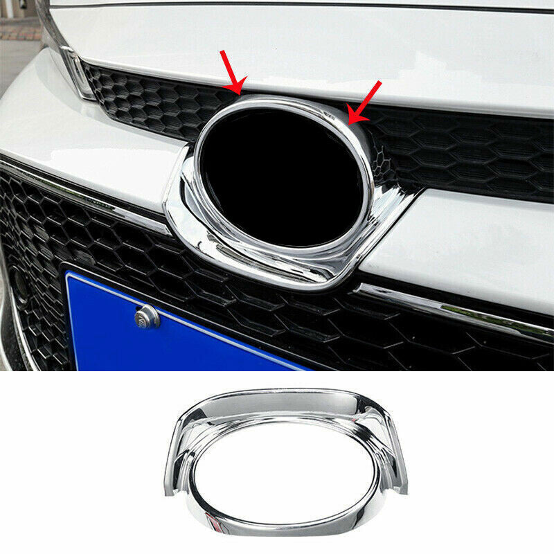 2P Chrome Rearview Side Mirror Moulding Cover Trims for Jaguar F-PACE 2016-2020 v