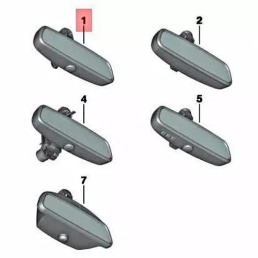 Interior Rear View Mirror for BMW 550i F10 09-12