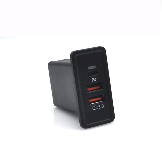 USB Typec Ports Socket for VW for Golf Mk7 Transporter T6 Factory Dual Retention
