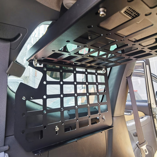 for Toyota Prado FJ120 for Lexus GX 470 Rear Cargo Rack Shelf Luggage Storage Panel Q