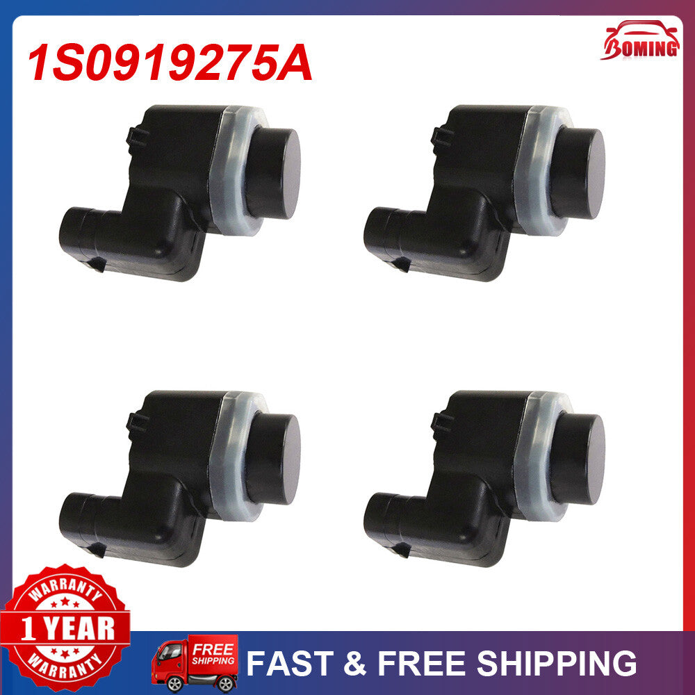 4PCS Bumper PDC Parking Sensor 1S0919275A for Audi for A4 for A5 for A6 A7 for A8 Q3 Q5 Q7 TT for VW Q