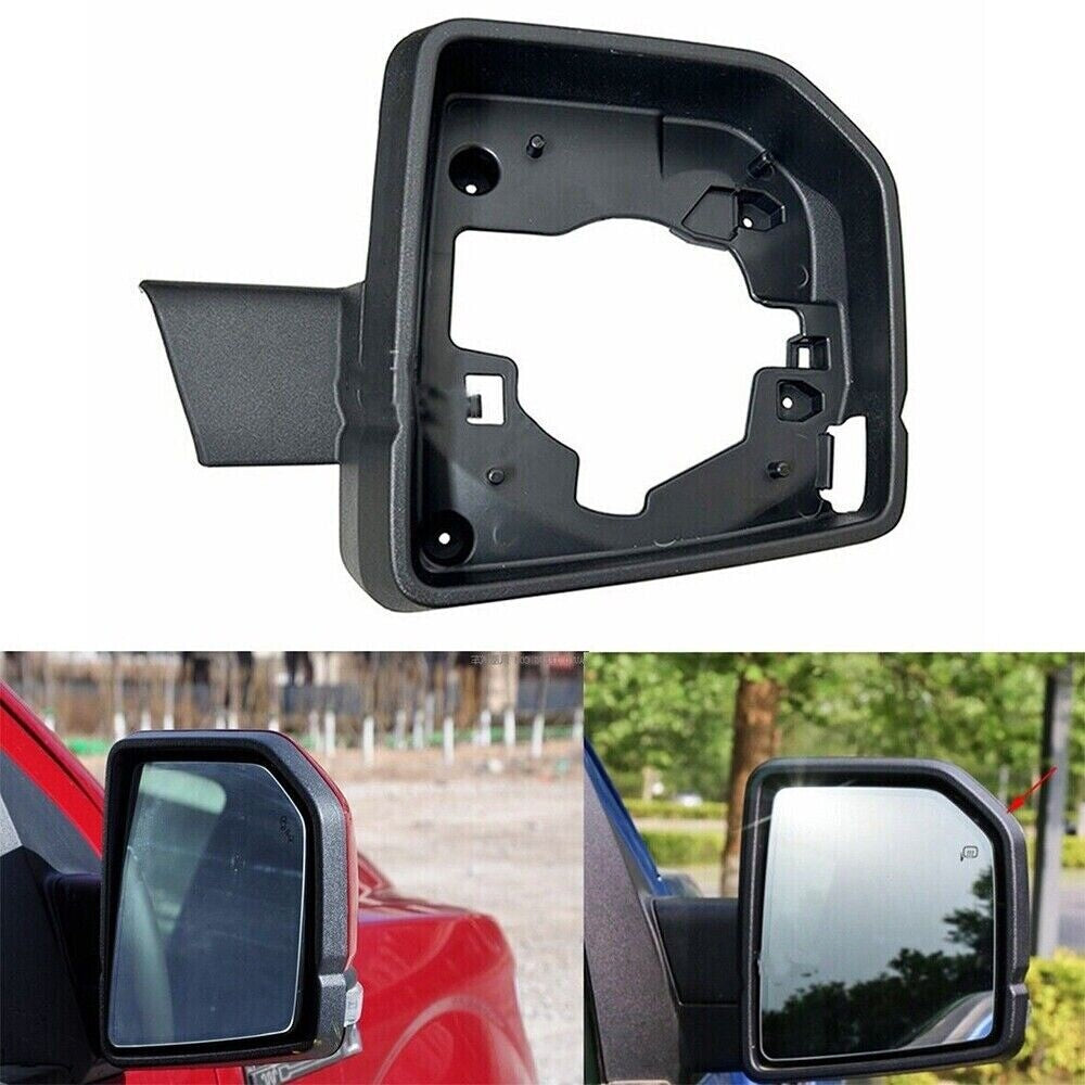 1pc Right Rearview Mirror Frame Cover Base Holder Trim for /F150 15-20 n