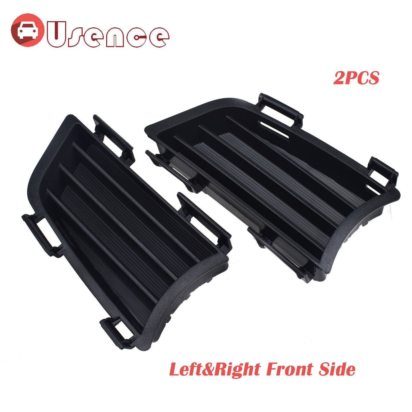 2Pcs Front Left Right Bumper Lower Fog Light Cover Grille For 05-08 for Pontiac VIBE