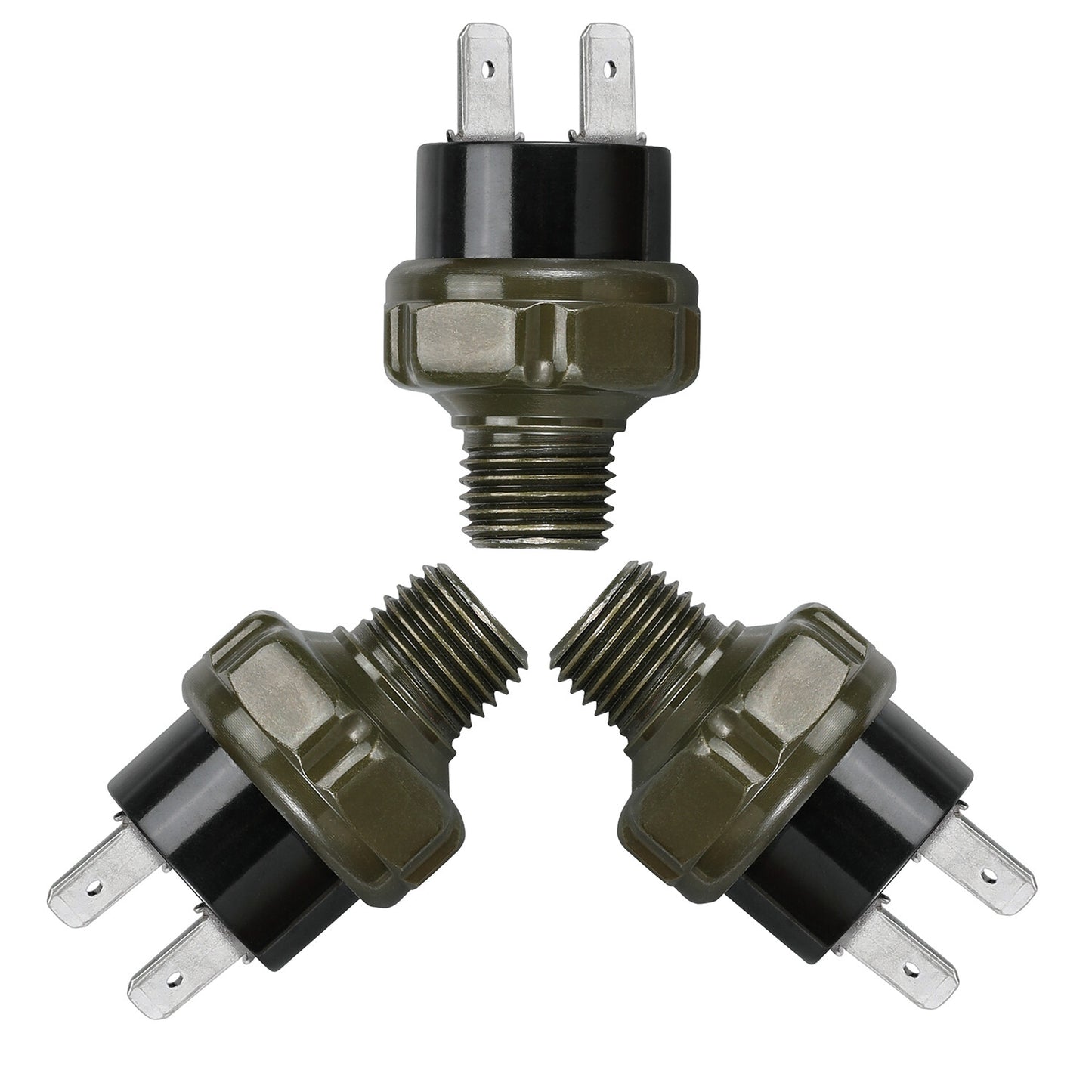 XRMXF 3pcs 120-150PSI Air Pressure Switch Tank Mount 1/4 for Train/Air Horn