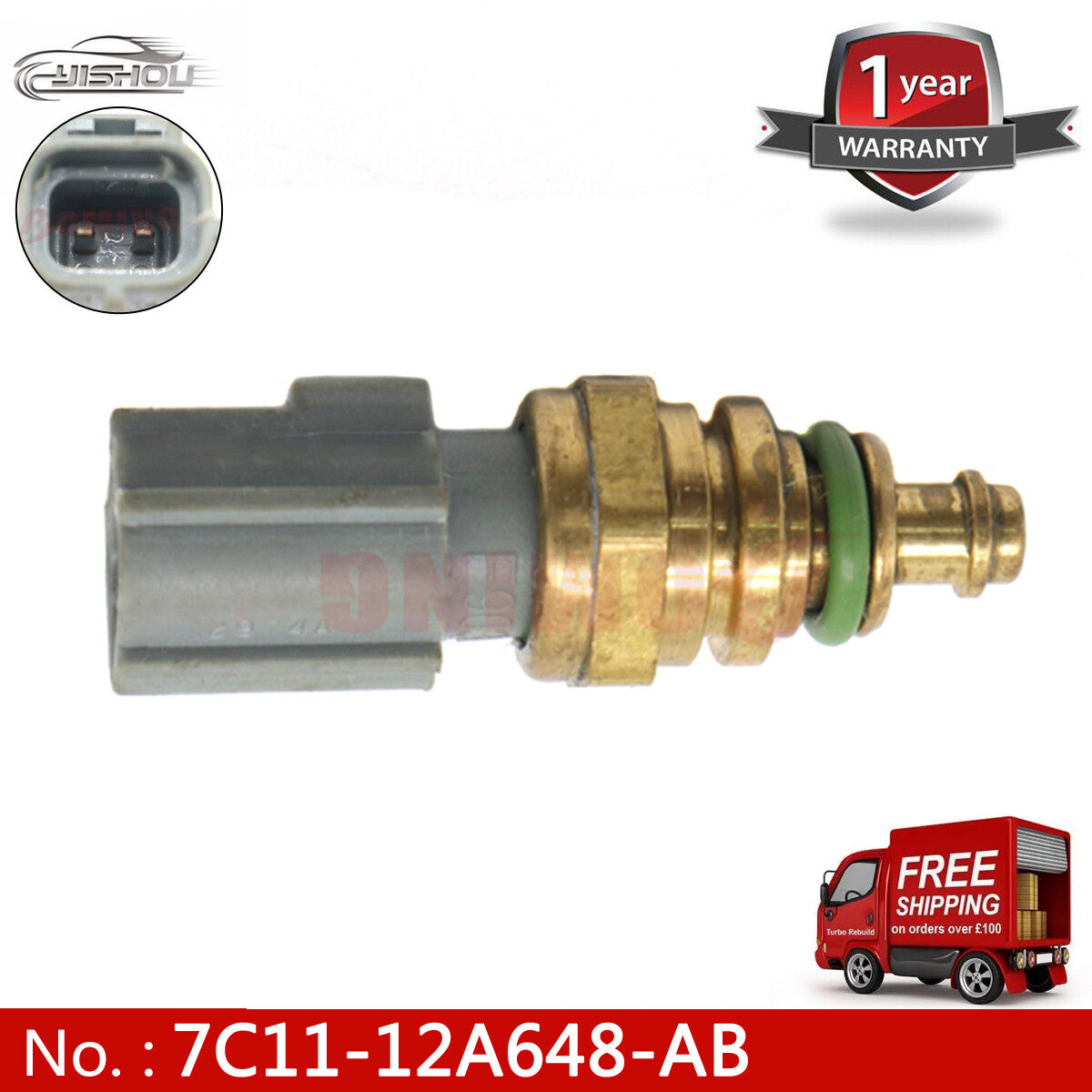 7C11-12A648-AB for FORD FOCUS EXPLORER for MAZDA 6 XS6F-12A648-CA Temperature Sensor
