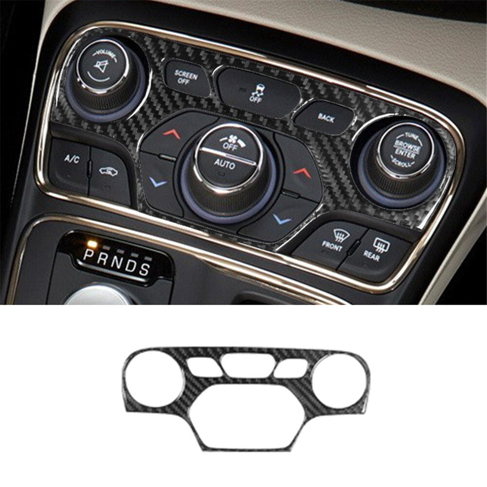 2Pcs Carbon Fiber Front Side Door Handle Cover Trim For Fiesta 2011-2015 v