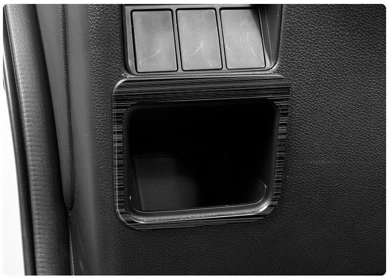 Console Storage Box Cover Trim 1PCS for Honda CRV CR-V 2017-2022 Black Titanium
