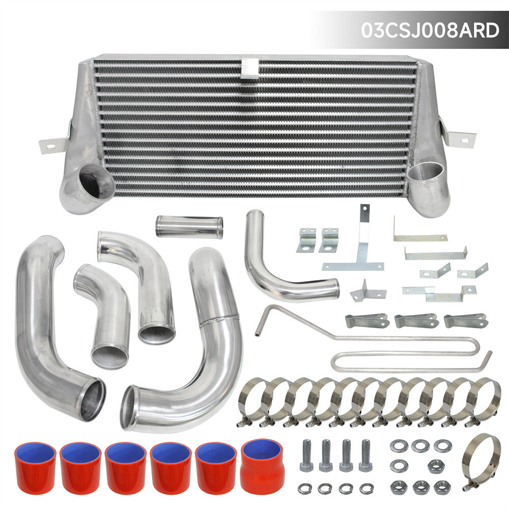 Turbo Bolt On Front Mount Intercooler Kit for Mazda RX7 RX-7 FD3S FD3 93-97 Red