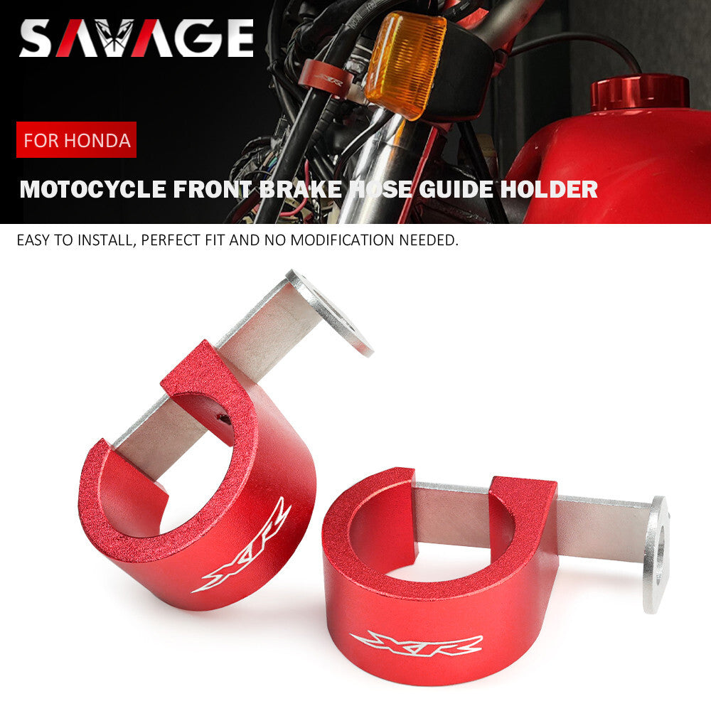 Front Brake Hose Guide Holder for HONDA XR 650L XR 400R 1996-2004 XR600R 250R/L Q