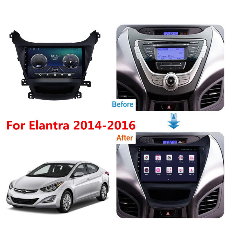 Android Car GPS Navigation Multimedia Player for Elantra 14-16 Auto Radio Stereo